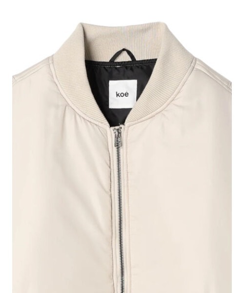 koe（コエ）の「ビックシルエットMA-1（MA-1・メンズ・ブラック/ホワイト・FREE）」の11枚目の写真