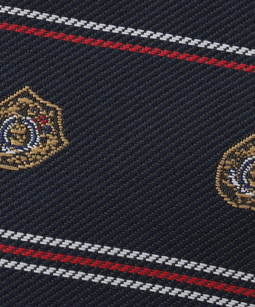COMME CA ISM(コムサイズム)の「ロイヤルクレスト ネクタイ(ネクタイ・キッズ・ボルドー/ネイビー・MEDIUM/LARGE/X-LARGE)」の4枚目の写真