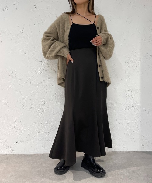 apres jour mignon(アプレジュールミニョン)の「カップ付きデザインキャミソール【ZOZOTOWN限定アイテム】(キャミソール・レディース・アイボリー/ブラック/グレー・X-LARGE/フリー)」の13枚目の写真