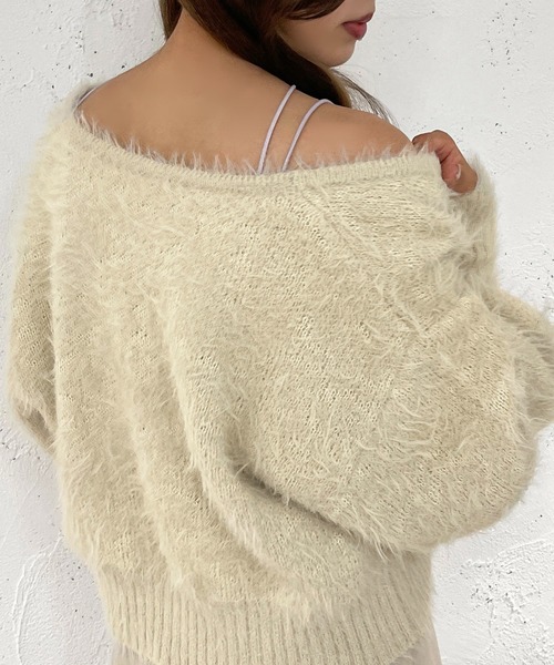 apres jour mignon(アプレジュールミニョン)の「カップ付きデザインキャミソール【ZOZOTOWN限定アイテム】(キャミソール・レディース・アイボリー/ブラック/グレー・X-LARGE/フリー)」の17枚目の写真