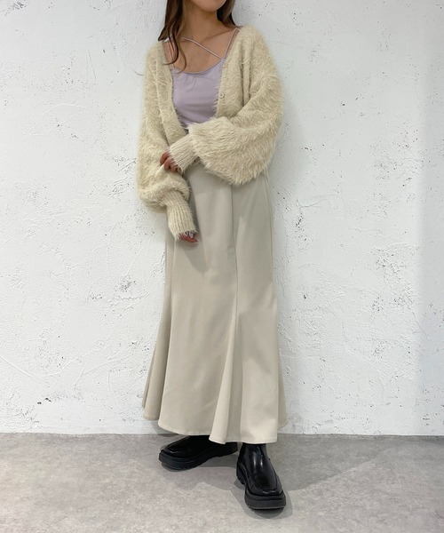 apres jour mignon(アプレジュールミニョン)の「カップ付きデザインキャミソール【ZOZOTOWN限定アイテム】(キャミソール・レディース・アイボリー/ブラック/グレー・X-LARGE/フリー)」の18枚目の写真