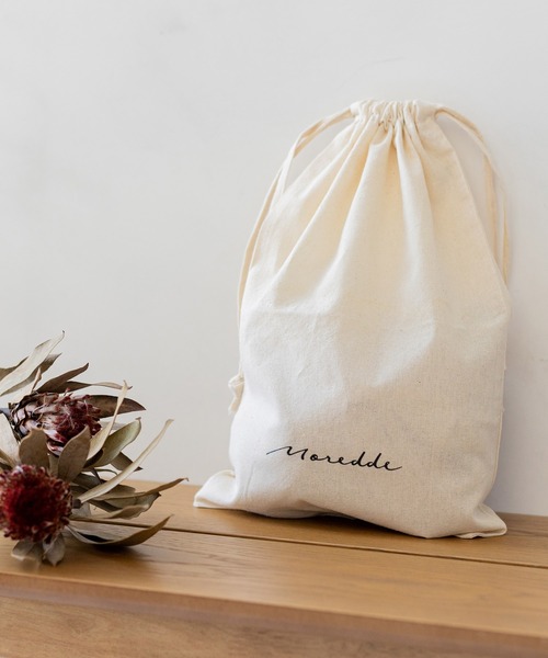 フェリシモMama（フェリシモママ）の「Ｍｏｒｅｄｄｅ　マルチに使える　ラッピング巾着バッグ〈アイボリー〉（ラッピングキット・レディース・アイボリー・ONE SIZE）」の9枚目の写真