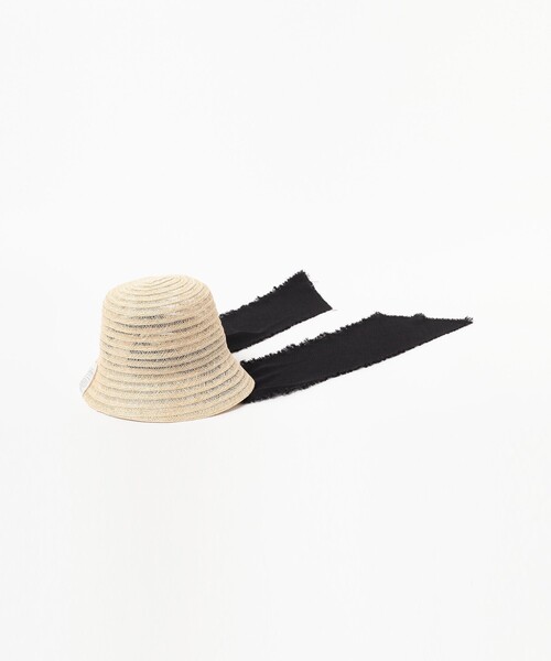Ray BEAMS（レイビームス）の「La Maison de Lyllis / CLOCHE SCARF ハット（ハット・レディース・ナチュラル・ONE SIZE）」の5枚目の写真