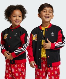 adidas（アディダス）の「adidas × Disney ミッキーマウス トラックトップ / アディダス（ナイロンジャケット・キッズ）」
