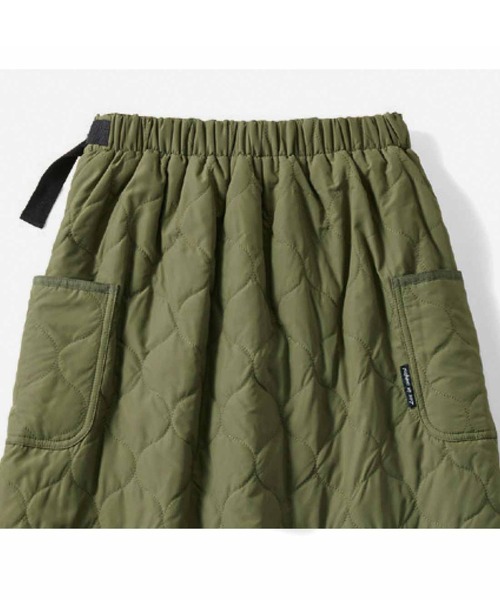 Live in comfort（リブインコンフォート）の「リブ　イン　コンフォート　くるっと巻いて即ぽかぽか！　裏ボア遣いの中わたキルティング巻きスカート（スカート・レディース・カーキ/ブラック・MEDIUM/LARGE/X-LARGE/XX-LARGE/XXX-LARGE/SMALL）」の9枚目の写真