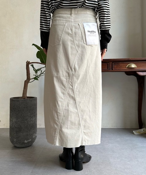 DouDou(ドゥドゥ)の「【Healthy denim/ヘルシーデニム】 Pear(スカート・レディース・アイボリー・0/1)」の10枚目の写真