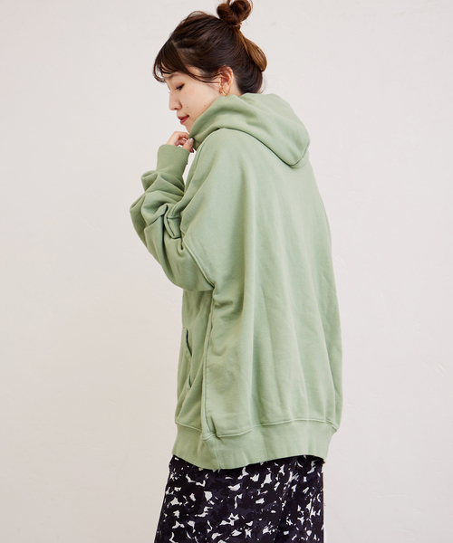 ALORE（アローレ）の「別注【ALORE/アローレ】FRUIT染めスウェットフーディ（Tシャツ/カットソー・レディース・グリーン系その他/パープル系その他/ピンク/イエロー系その他・FREE）」の15枚目の写真