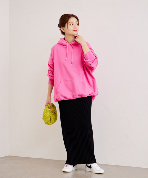 ALORE（アローレ）の「別注【ALORE/アローレ】FRUIT染めスウェットフーディ（Tシャツ/カットソー・レディース・グリーン系その他/パープル系その他/ピンク/イエロー系その他・FREE）」の21枚目の写真