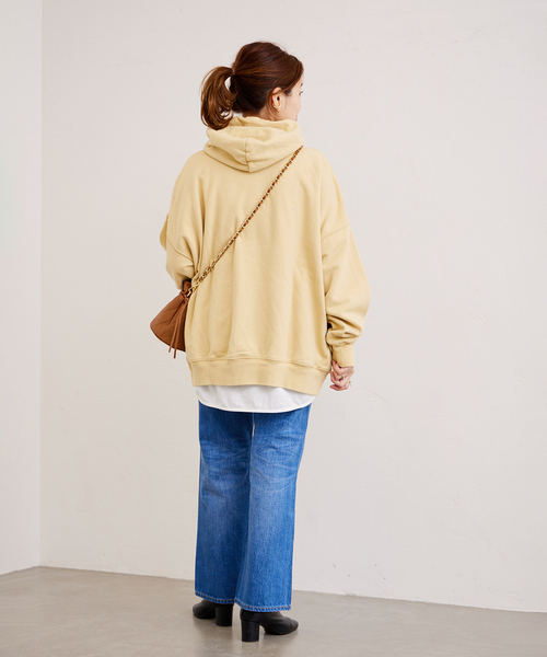 ALORE（アローレ）の「別注【ALORE/アローレ】FRUIT染めスウェットフーディ（Tシャツ/カットソー・レディース・グリーン系その他/パープル系その他/ピンク/イエロー系その他・FREE）」の9枚目の写真