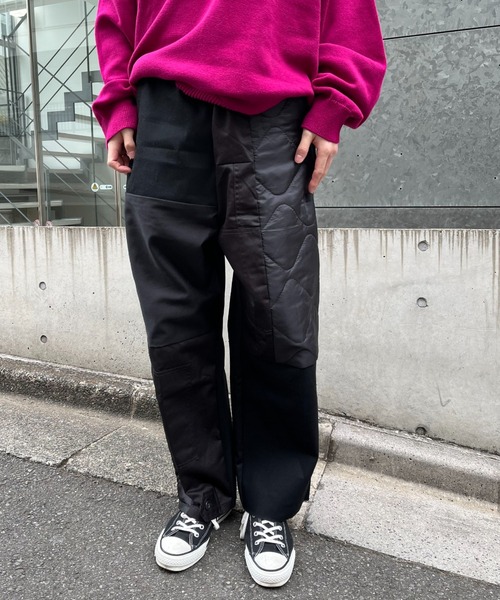 THRIFTY LOOK(スリフティールック)の「【THRIFTY LOOK/スリフティールック】patch work easy pants(その他パンツ・メンズ・ブラック/カーキ・FREE)」の12枚目の写真