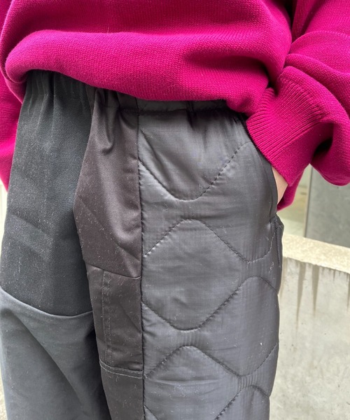 THRIFTY LOOK(スリフティールック)の「【THRIFTY LOOK/スリフティールック】patch work easy pants(その他パンツ・メンズ・ブラック/カーキ・FREE)」の15枚目の写真