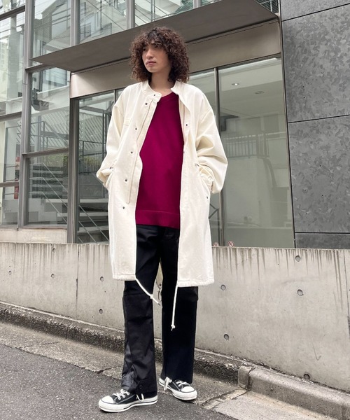 THRIFTY LOOK(スリフティールック)の「【THRIFTY LOOK/スリフティールック】patch work easy pants(その他パンツ・メンズ・ブラック/カーキ・FREE)」の4枚目の写真