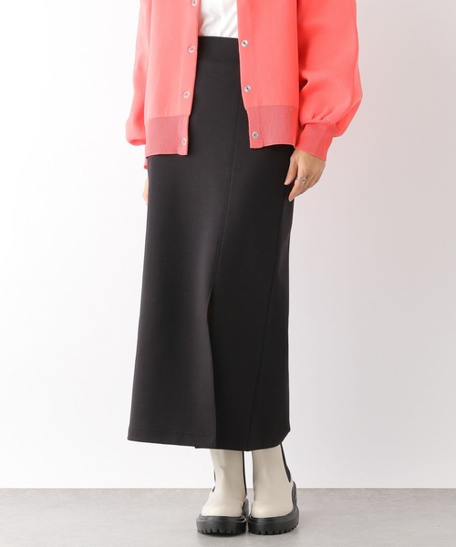 LEPSIM（レプシィム）の「スリットナロースカート　183610（スカート・レディース・ブラック/グリーン・FREE）」の5枚目の写真