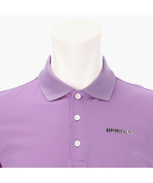 BRIEFING（ブリーフィング）の「【ブリーフィングゴルフ】CR MENS BASIC POLO/ポロシャツ（ポロシャツ・メンズ・レッド/オレンジ/パープル/アクア・L/M）」の8枚目の写真