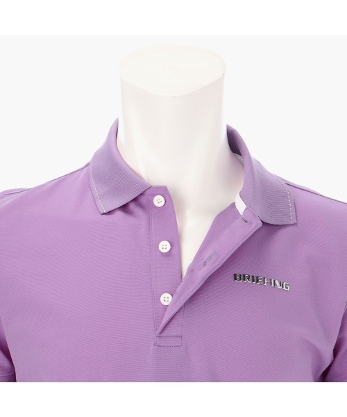 BRIEFING（ブリーフィング）の「【ブリーフィングゴルフ】CR MENS BASIC POLO/ポロシャツ（ポロシャツ・メンズ・レッド/オレンジ/パープル/アクア・L/M）」の7枚目の写真