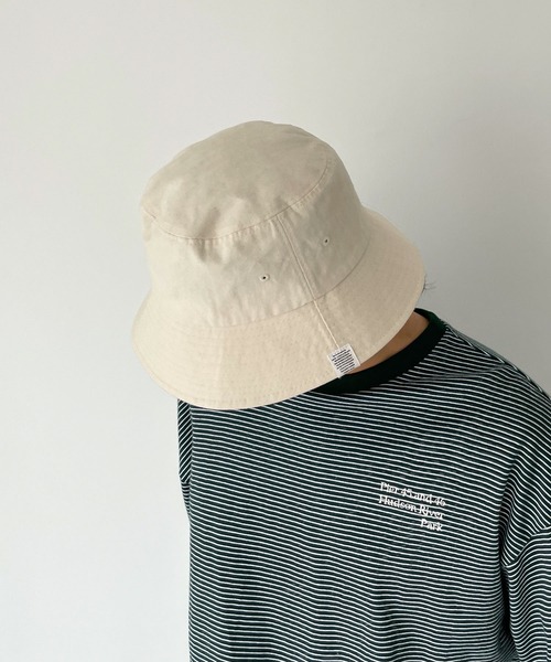 CANAL JEAN(キャナルジーン)の「El mar(エルマール) ヘリンボーンバケットハット(ハット・レディース・ブラック/ベージュ/ホワイト・ONE SIZE)」の3枚目の写真