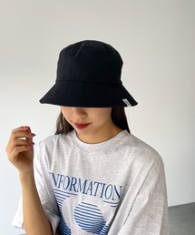 El mar(エルマール) ヘリンボーンバケットハット