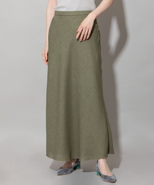 Munich（ミューニック）の「リネンライクライトメッシュマーメードスカート（スカート・レディース・カーキ/ブラック/ブルー/ナチュラル・S/M/XS）」の21枚目の写真