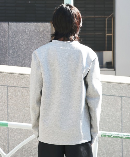 Mammut(マムート)の「MAMMUT/マムート Dyno 2.0 ML Crew Neck AF スウェット トレーナー テックフリース(スウェット・メンズ・ヘザーグレー/ブラック/ネイビー/グリーン・XL/M/L)」の12枚目の写真