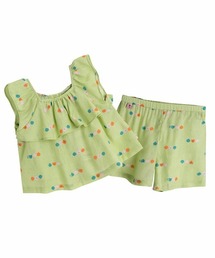 moimoln | 【セットアップ】バブルノースリーブトップス＆パンツ(セットアップ)