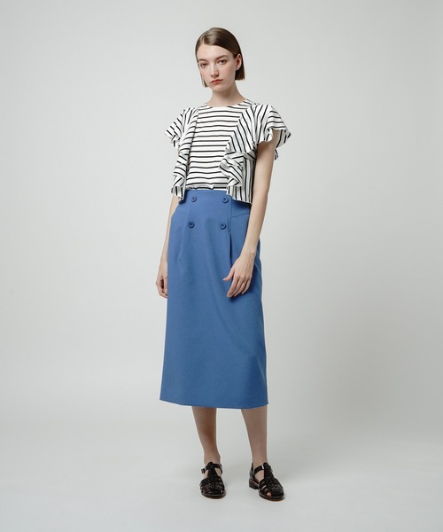 allureville（アルアバイル）の「ラッフルスリーブプルオーバー