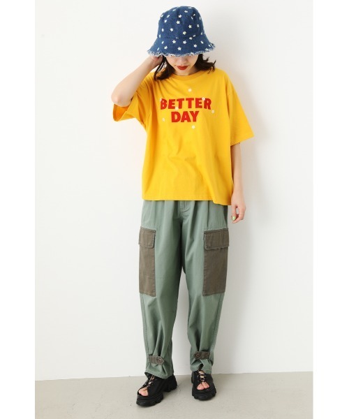 RODEO CROWNS WIDE BOWL（ロデオクラウンズワイドボウル）の「Re likeミリタリーカーゴパンツ（カーゴパンツ・レディース・ホワイト/カーキ・FREE）」の20枚目の写真