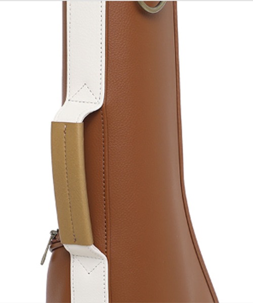 Malbon Golf（マルボンゴルフ）の「【Malbon Golf/マルボンゴルフ】Mバケットクラシックハーフバッグ　キャディーバッグ　キャディバッグ　ゴルフグッズ（ゴルフグッズ・メンズ・アイボリー/グリーン/ブラウン・FREE）」の17枚目の写真