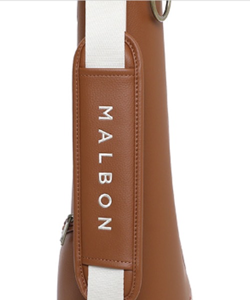 Malbon Golf（マルボンゴルフ）の「【Malbon Golf/マルボンゴルフ】Mバケットクラシックハーフバッグ　キャディーバッグ　キャディバッグ　ゴルフグッズ（ゴルフグッズ・メンズ・アイボリー/グリーン/ブラウン・FREE）」の13枚目の写真
