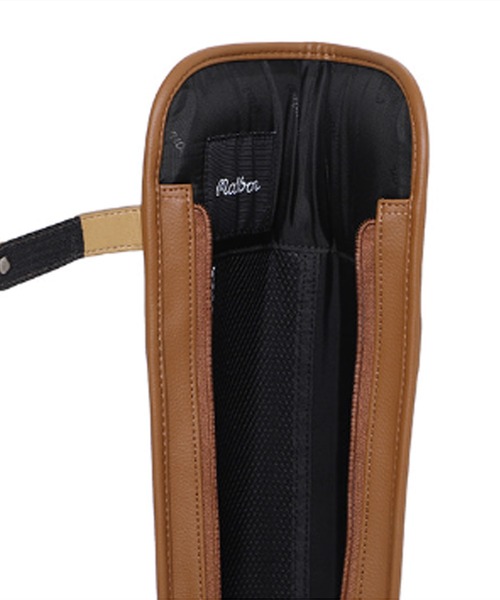 Malbon Golf（マルボンゴルフ）の「【Malbon Golf/マルボンゴルフ】Mバケットクラシックハーフバッグ　キャディーバッグ　キャディバッグ　ゴルフグッズ（ゴルフグッズ・メンズ・アイボリー/グリーン/ブラウン・FREE）」の14枚目の写真