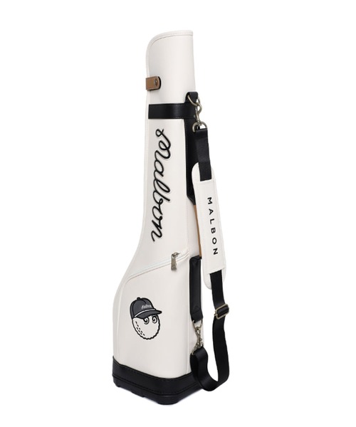 Malbon Golf（マルボンゴルフ）の「【Malbon Golf/マルボンゴルフ】Mバケットクラシックハーフバッグ　キャディーバッグ　キャディバッグ　ゴルフグッズ（ゴルフグッズ・メンズ・アイボリー/グリーン/ブラウン・FREE）」の19枚目の写真