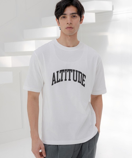 GLOBAL WORK(グローバルワーク)の「シャーベッTEEロゴ/半袖/173628(Tシャツ/カットソー・メンズ・アイボリー/サックスブルー/その他1/その他2/ダークブルー/ブラック/グレー系その他3/その他3/ダークブラウン/ホワイト系その他/チャコールグレー・X-LARGE/MEDIUM/LARGE/SMALL)」の9枚目の写真