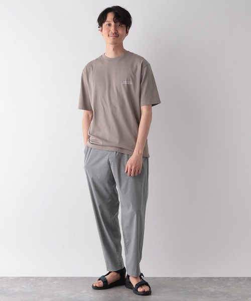 GLOBAL WORK(グローバルワーク)の「シャーベッTEEロゴ/半袖/173628(Tシャツ/カットソー・メンズ・アイボリー/サックスブルー/その他1/その他2/ダークブルー/ブラック/グレー系その他3/その他3/ダークブラウン/ホワイト系その他/チャコールグレー・X-LARGE/MEDIUM/LARGE/SMALL)」の12枚目の写真