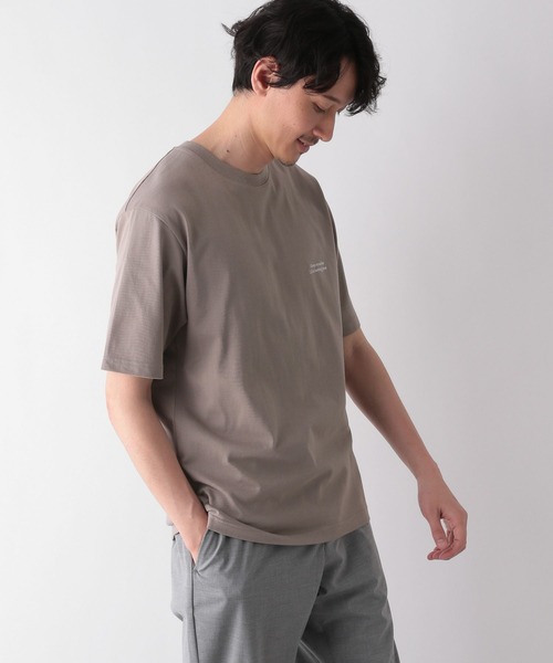 GLOBAL WORK(グローバルワーク)の「シャーベッTEEロゴ/半袖/173628(Tシャツ/カットソー・メンズ・アイボリー/サックスブルー/その他1/その他2/ダークブルー/ブラック/グレー系その他3/その他3/ダークブラウン/ホワイト系その他/チャコールグレー・X-LARGE/MEDIUM/LARGE/SMALL)」の13枚目の写真