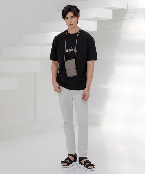 GLOBAL WORK(グローバルワーク)の「シャーベッTEEロゴ/半袖/173628(Tシャツ/カットソー・メンズ・アイボリー/サックスブルー/その他1/その他2/ダークブルー/ブラック/グレー系その他3/その他3/ダークブラウン/ホワイト系その他/チャコールグレー・X-LARGE/MEDIUM/LARGE/SMALL)」の18枚目の写真