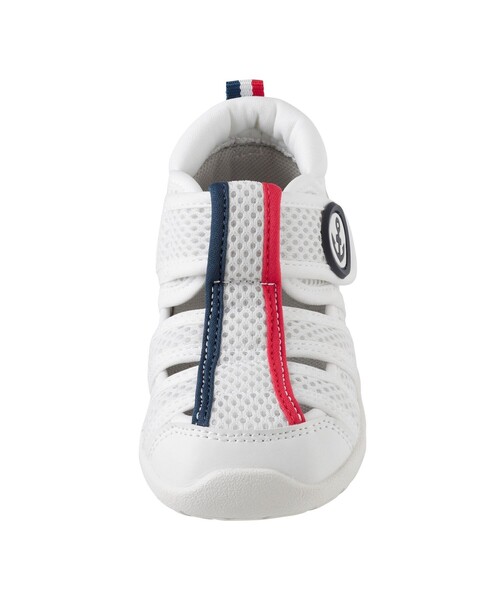 HOT BISCUITS（ホットビスケッツ）の「ダブルラッセル ウォーターベビーサンダル（サンダル・キッズ・ホワイト/マルチ/ピンク/ブルー系その他・14.5cm/13cm/15cm/13.5/14cm/16cm/15.5cm）」の22枚目の写真