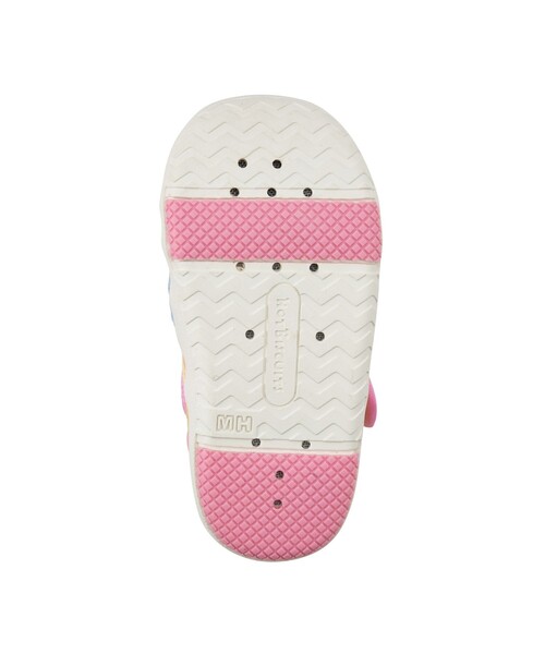 HOT BISCUITS（ホットビスケッツ）の「ダブルラッセル ウォーターベビーサンダル（サンダル・キッズ・ホワイト/マルチ/ピンク/ブルー系その他・14.5cm/13cm/15cm/13.5/14cm/16cm/15.5cm）」の7枚目の写真