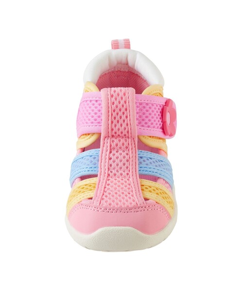 HOT BISCUITS（ホットビスケッツ）の「ダブルラッセル ウォーターベビーサンダル（サンダル・キッズ・ホワイト/マルチ/ピンク/ブルー系その他・14.5cm/13cm/15cm/13.5/14cm/16cm/15.5cm）」の8枚目の写真