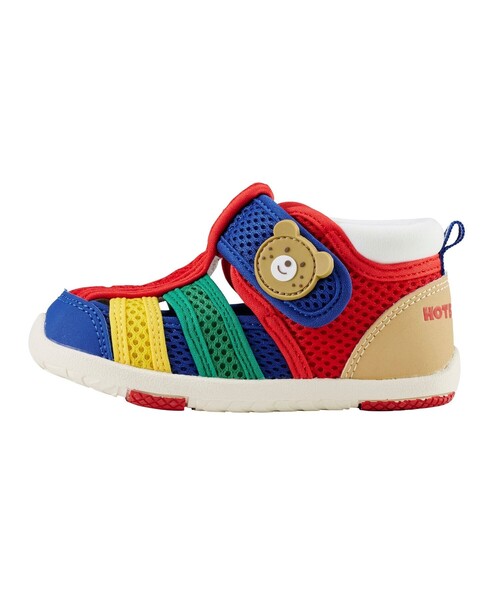 HOT BISCUITS（ホットビスケッツ）の「ダブルラッセル ウォーターベビーサンダル（サンダル・キッズ・ホワイト/マルチ/ピンク/ブルー系その他・14.5cm/13cm/15cm/13.5/14cm/16cm/15.5cm）」の12枚目の写真