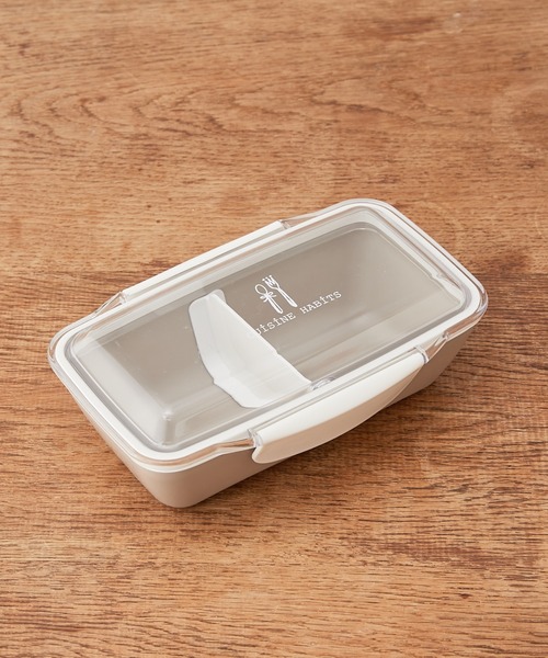 CUISINE HABITS(クイジーヌハビッツ)の「クイジーヌハビッツ ドームランチボックス(お弁当箱・レディース・レッド/グレー・フリー)」の9枚目の写真