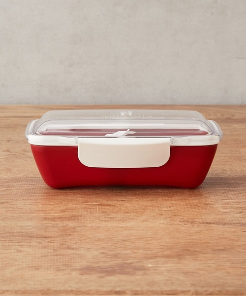 CUISINE HABITS(クイジーヌハビッツ)の「クイジーヌハビッツ ドームランチボックス(お弁当箱・レディース・レッド/グレー・フリー)」の5枚目の写真