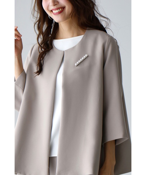 Ehre style(エーレスタイル)の「服に穴をあけない華やぎパールのマグネットブローチ(ブローチ/コサージュ・レディース・シルバー/ゴールド・FREE)」の15枚目の写真