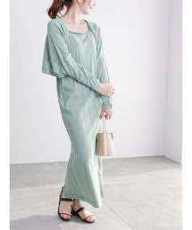 Te chichi TERRASSE | ボレロ付カットキャミワンピース(ワンピース)