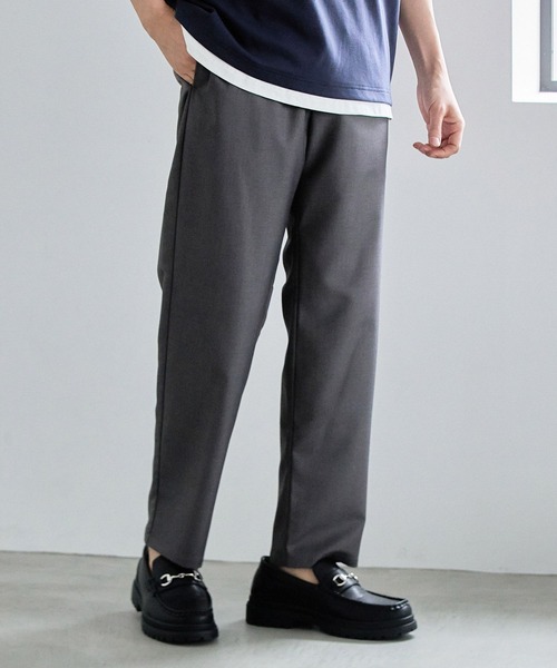 LAKOLE(ラコレ)の「SMOOTH TRスリムパンツ / 197373(その他パンツ・メンズ・ブラック/ロイヤルブルー/サンドグレー/グレー/アイボリー/ダークオリーブ/ライトグレー/チャコール/ネイビー/グリーン・SMALL/LARGE/MEDIUM/X-LARGE)」の4枚目の写真