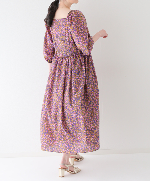 IENA LA BOUCLE リングプリントワンピース IENA LA BOUCLE(イエナラブークル)の「IENA LA BOUCLE