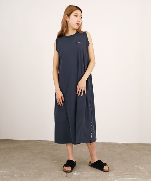 サウザンドマイル　ロングワンピース　オリーブ FREAK'S STORE（フリークスストア）の「THOUSAND MILE × FREAK'S