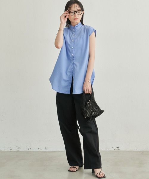 Aunt Marie's(アントマリーズ)の「【サイズ展開有】カツラギカーブパンツ(その他パンツ・レディース・アイボリー/ブラック・MEDIUM/LARGE/SMALL)」の19枚目の写真