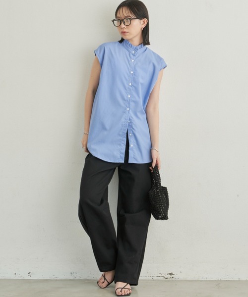 Aunt Marie's(アントマリーズ)の「【サイズ展開有】カツラギカーブパンツ(その他パンツ・レディース・アイボリー/ブラック・MEDIUM/LARGE/SMALL)」の21枚目の写真