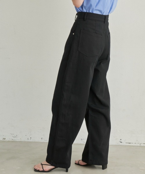 Aunt Marie's(アントマリーズ)の「【サイズ展開有】カツラギカーブパンツ(その他パンツ・レディース・アイボリー/ブラック・MEDIUM/LARGE/SMALL)」の13枚目の写真