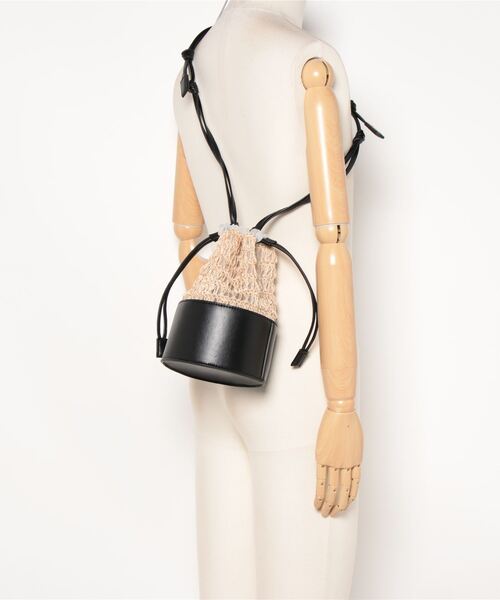 Gready Brilliant（グレディブリリアン）の「チュール付きカゴバッグ（かごバッグ・レディース・ベージュ・FREE）」の20枚目の写真