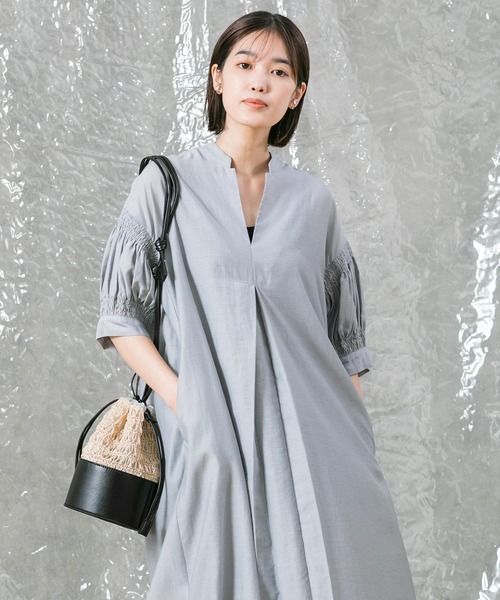 Gready Brilliant（グレディブリリアン）の「チュール付きカゴバッグ（かごバッグ・レディース・ベージュ・FREE）」の2枚目の写真